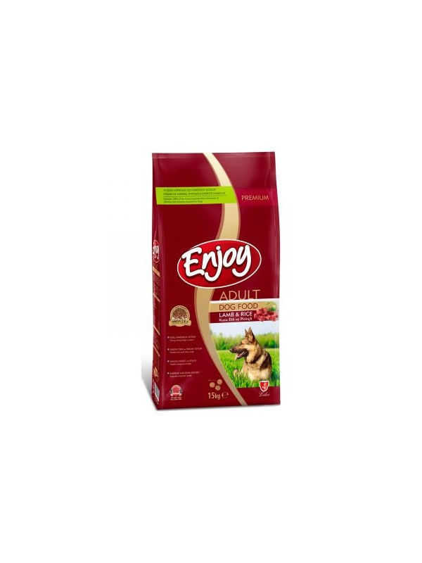 Enjoy Kuzu Etli Köpek Maması 15 Kg