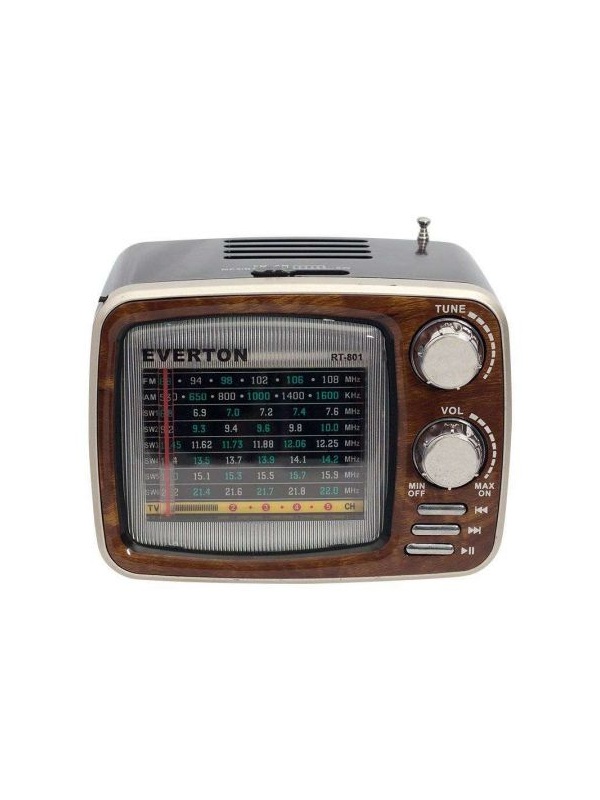 Everton RT-801BT USB-SD-FM-Bluetooth Destekli Nostaljik Radyo