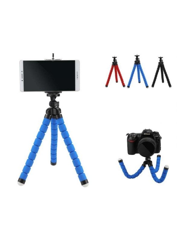 26 CM Süngerli Esnek Bükülebilir Ayaklı Akrobat Tripod