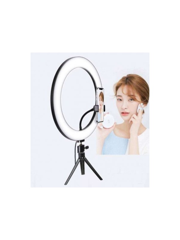 Ring Light Makyaj Selfie Led Işığı 10 İnç Tripot Ayaklı