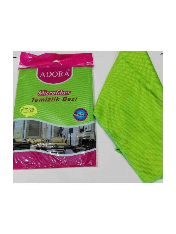 Adora Microfiber Baklava Desenli Cam Temizlik Bezi 50x60cm