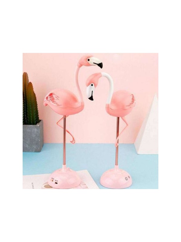 Şarjlı Dokunmatik Usb'li Flamingo Tasarım Masa Lambası MH-206