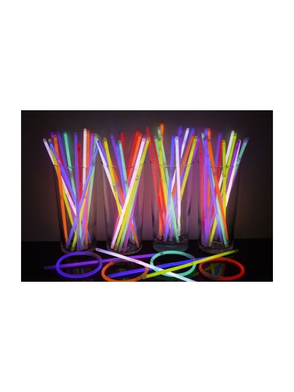 Glow Stick Fosforlu Neon Bileklik 50 Adet