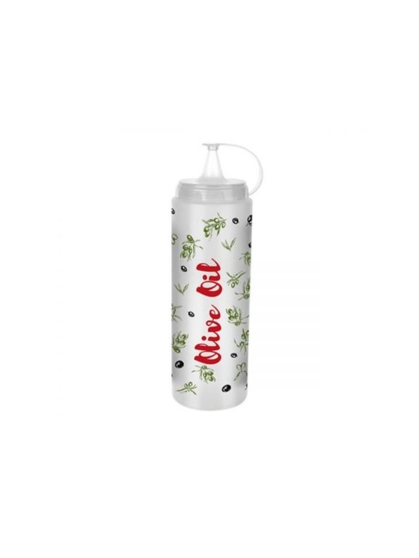 BUFFER® Şeffaf Kapaklı Sızdırmaz Yağlık Sosluk Şişesi Plastik Yağdanlık Master Chef AP-9471