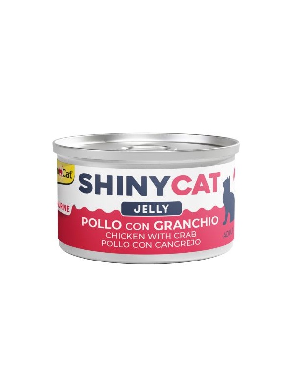 Gimcat Shinycat Jelly (Jöle içinde) Chicken with Crab 70 gr – Yengeçli Tavuk