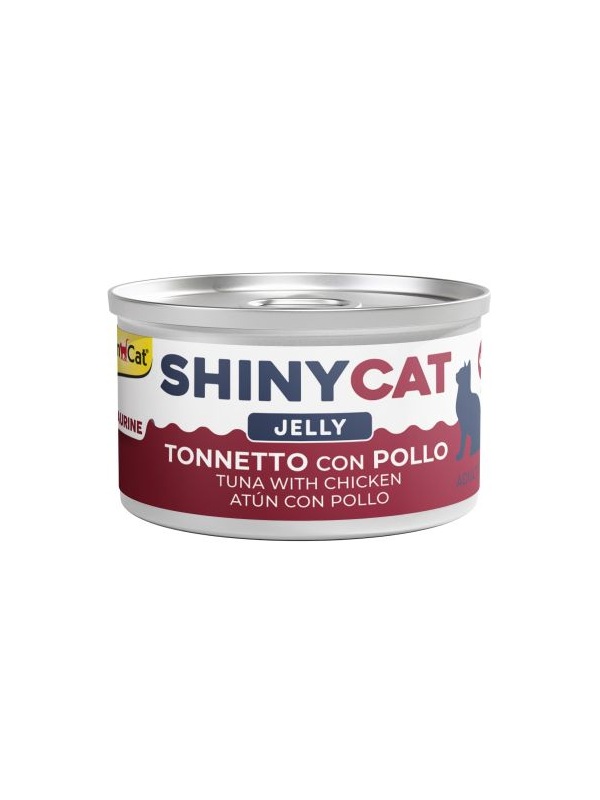 Gimcat Shinycat Jelly (Jöle içinde) Tuna with Chicken 70 gr - Tavuklu Ton Balığı