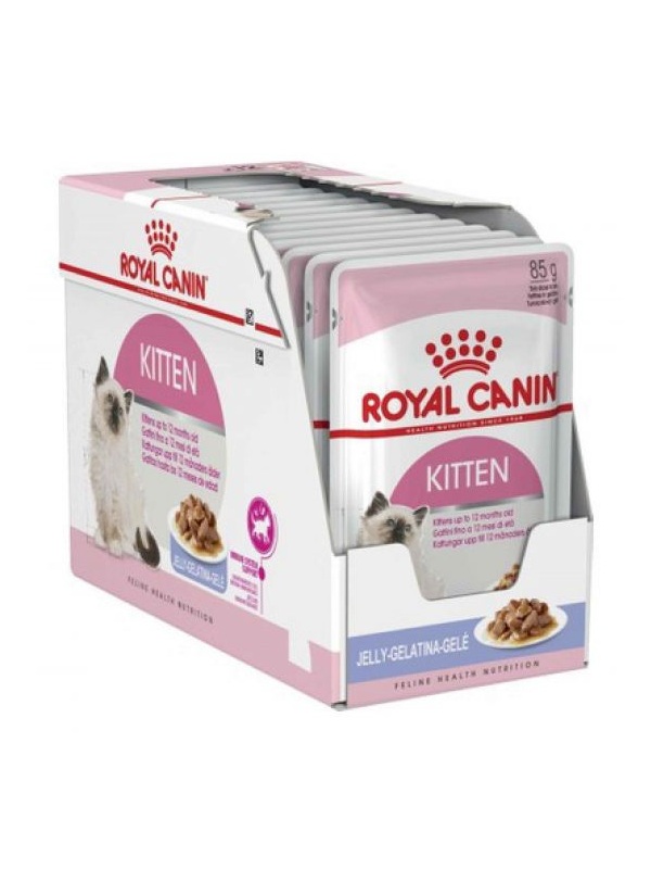 Royal Canin Jelly Kitten Instinctive Yaş Yavru Kedi Maması 85 Gr-(12 Adetx85 Gr)