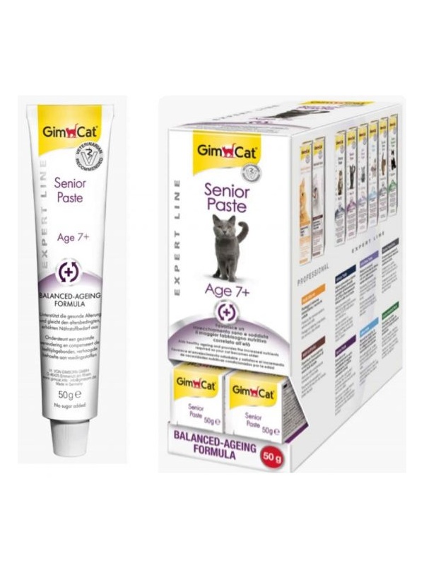 Gimcat Kedi Macunu Senior Paste 50 Gr