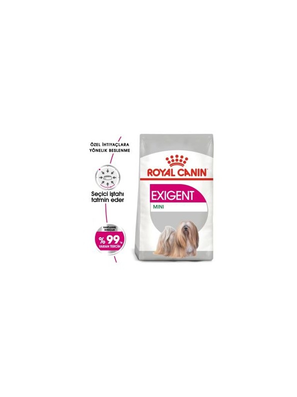 Royal Canin Exigent Mini Seçici Köpeklere Özel Yetişkin Köpek Maması 3 kg