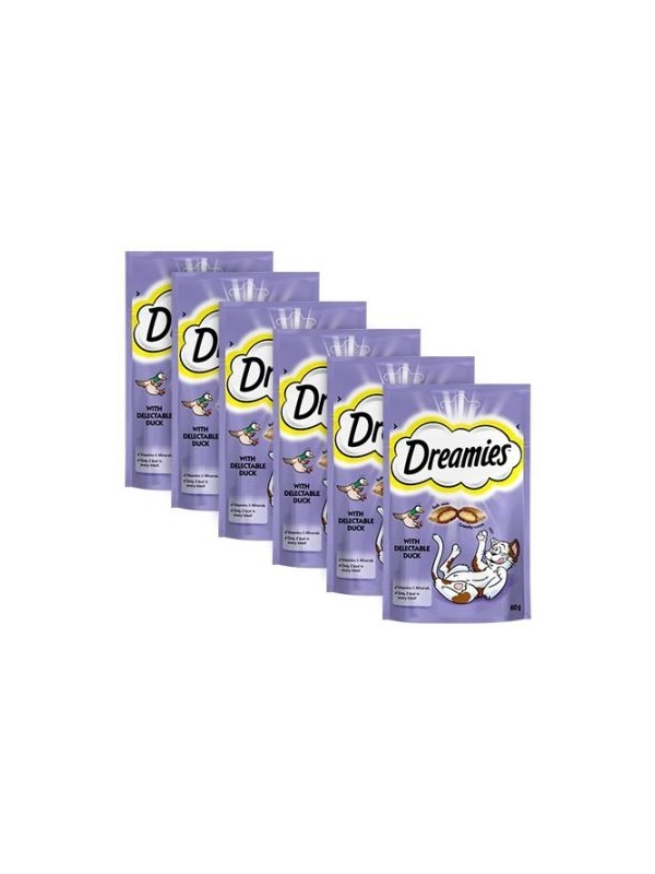 Dreamies Ördekli Pouch Kedi Ödülü 6x60 Gr