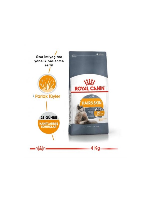 Royal Canin Hair & Skin Kedi Maması 4 Kg