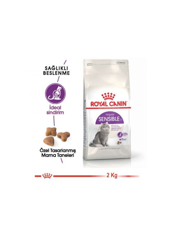 Royal Canin Sensible Hassas Sindirim Sistemi Kedi Maması 2kg