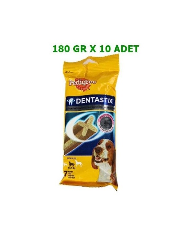 Pedigree Dentastics Medium Köpek Ödülü 10x180 Gr
