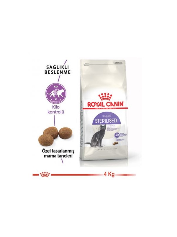 Royal Canin Sterilised 37 Kısır Kedi Maması 4 Kg