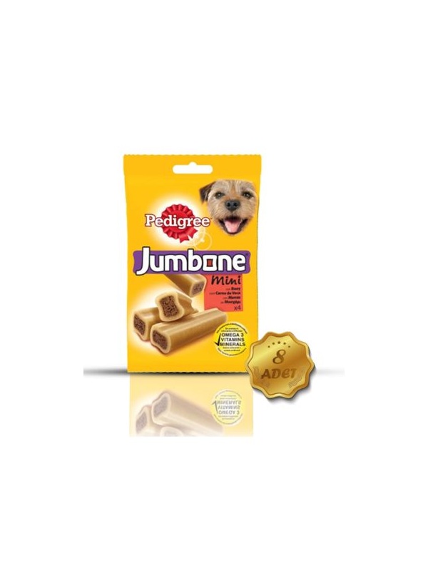 Pedigree Jumbone Mini Biftek Köpek Ödülü 8x160 Gr