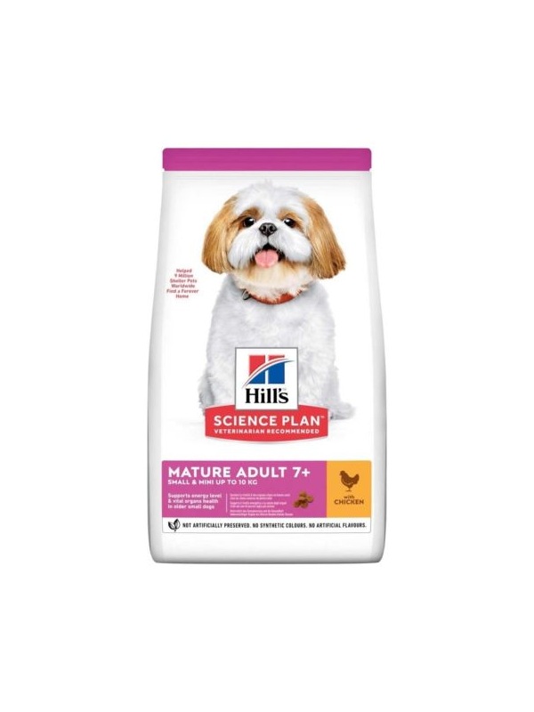 Hills Mature 7 Tavuk Etli Küçük Irk Yaşlı Köpek Maması 1,5 kg