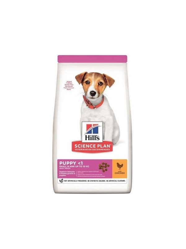 Hills Puppy Small&miniature Küçük Irk Için Tavuklu Köpek Maması 1.5 Kg