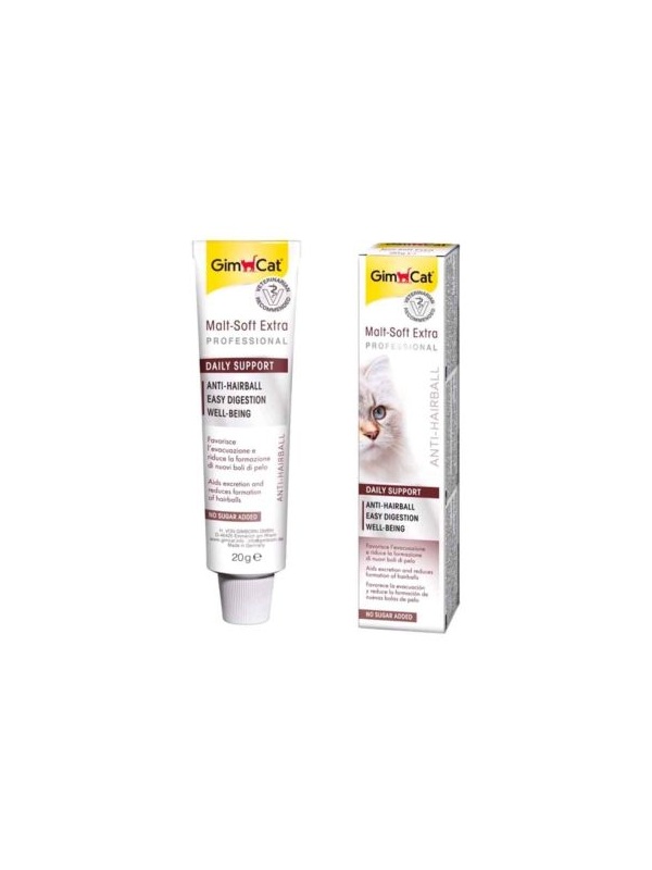 Gimcat Malt-soft-extra Tüy Yumağı Kontrol Kedi Macunu 20 Gr