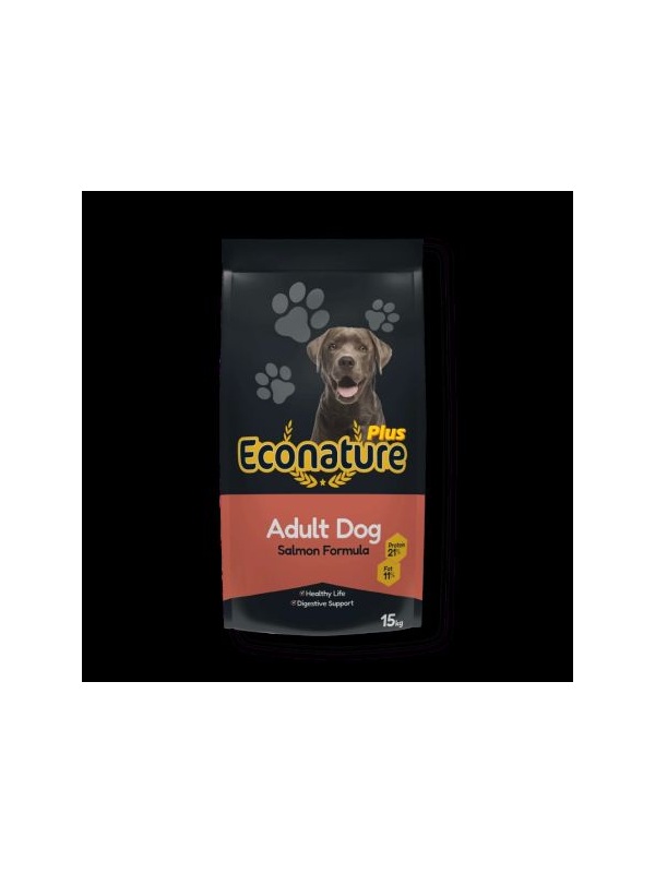 Econature Plus Somonlu Yetişkin Köpek Maması 15 Kg