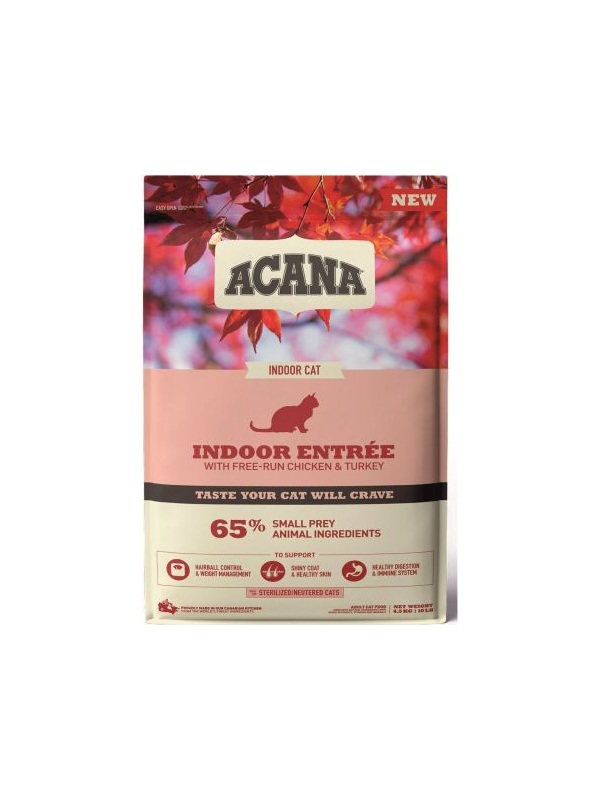 Acana Indoor Entree Sterilised Kedi Maması 4.5 kg