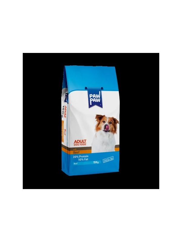 PawPaw Biftekli Yetişkin Köpek Maması 15 kg