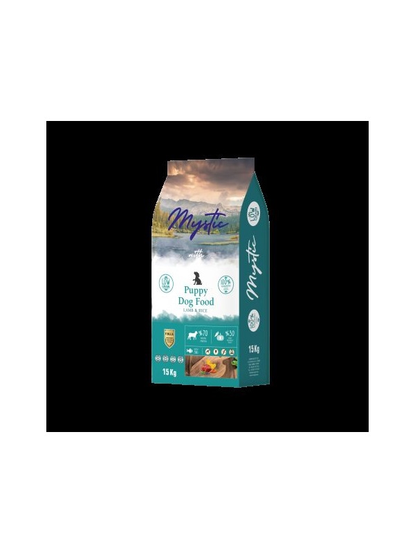 Mystic Az Tahıllı Yavru Köpek Maması Kuzu 15 Kg